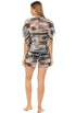 KAFTAN - POWER MESHA PRINT